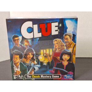Clue The Classic Mystery Board Game By Hasbro New Sealed 2018 A5826